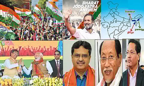 திரிபுரா, நாகாலாந்து, மேகாலயா: வடகிழக்கில் வாகை சூடப்போவது யார்?