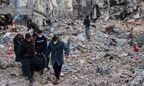 துருக்கி, சிரியாவில் 42,000-ஐ கடந்த பலி எண்ணிக்கை