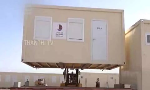 கால்பந்து உலகக்கோப்பைக்கு தயார் செய்யப்பட்ட சொகுசு கேரவன்கள்; துருக்கி, சிரியாவிற்கு அனுப்பியது கத்தார் அரசு