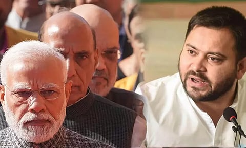 இந்த நாட்டை கோட்சே நாடாக மாற்ற பாஜக முயற்சிக்கிறது - பீகார் துணை முதல்-மந்திரி