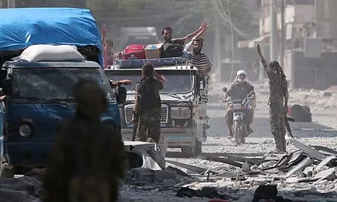 சிரியாவில் ஐ.எஸ். பயங்கரவாத தாக்குதல்: 53 பேர் பலி