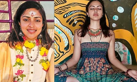 சினிமாவை விட்டு விலகலா? ஆன்மிக பயணத்தில் நடிகை அமலாபால்