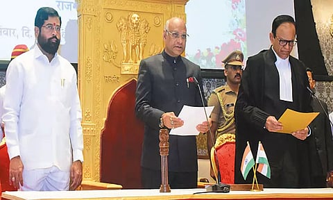 மராட்டிய புதிய கவர்னராக ரமேஷ் பயஸ் பதவி ஏற்பு