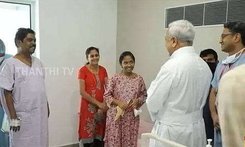 சட்டப்போராட்டம் நடத்தி கல்லீரல் தானம் செய்து தந்தையின் உயிரை காப்பாறிய சிறுமி - கேரளாவில் நெகிழ்ச்சி சம்பவம்