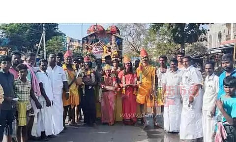 சூரக்குழி கிராமத்தில் மயான கொள்ளை திருவிழா