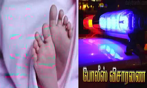 பெரவள்ளூரில் குப்பை தொட்டியில் பச்சிளம் ஆண் குழந்தை உடல் மீட்பு