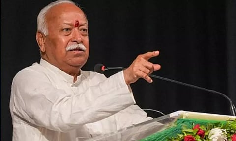 தேசம் பற்றிய உணர்வை குடும்பத்தில் எழ செய்வது நாட்டை வலிமை அடைய செய்யும்: ஆர்.எஸ்.எஸ். தலைவர் பேச்சு