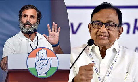 இந்திய ஒற்றுமை நடைப்பயணம் ராகுல் காந்தியை உறுதிப்பாடு கொண்ட தலைவராக எடுத்துக்காட்டியுள்ளது - ப.சிதம்பரம்