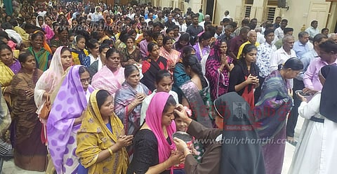 சாம்பல் புதனை முன்னிட்டு கிறிஸ்தவ ஆலயங்களில் சிறப்பு திருப்பலி