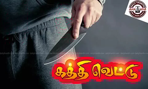 மோட்டார் சைக்கிளுக்கு வழிவிடாததால் மாநகர பஸ் டிரைவரை கத்தியால் வெட்டிய வாலிபர்கள்