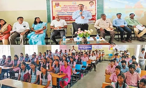 திருவள்ளூரில் பள்ளி, கல்லூரி மாணவர்களுக்கு பயிற்சி வகுப்பு