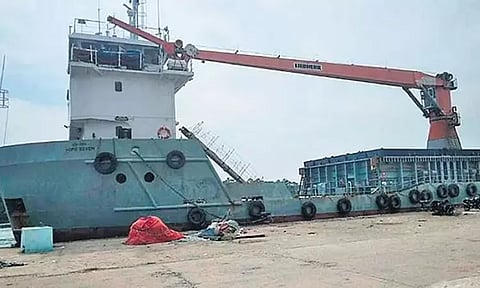 புதுச்சேரி-சென்னை இடையே வாரத்தில் 2 நாட்கள் சரக்கு கப்பல் போக்குவரத்து