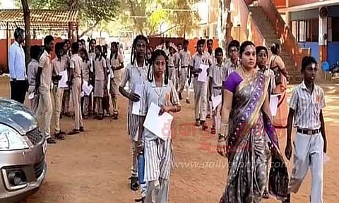 தேசிய திறனாய்வு தேர்வு; 5,672 மாணவ-மாணவிகள் எழுதினர்