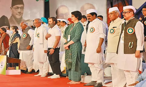 இந்திய ஒற்றுமை யாத்திரையுடன் எனது காங்கிரஸ் தலைவர் பதவிக்காலம் முடிந்ததில் மகிழ்ச்சி; காங்கிரஸ் மாநாட்டில் சோனியா பேச்சு