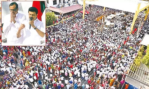 குடும்பத்தலைவிகளுக்கு உரிமைத்தொகை ரூ.1,000 வழங்குவது பட்ஜெட்டில் அறிவிக்கப்படும் - முதல்-அமைச்சர் மு.க.ஸ்டாலின் உறுதி