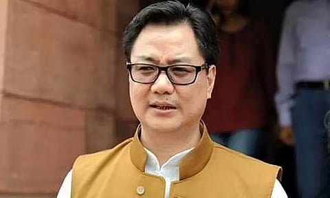 நீதிபதிகள் அல்ல, நடைமுறையில் தான் தவறு உள்ளது: மத்திய சட்ட அமைச்சர் கிரண் ரிஜிஜூ