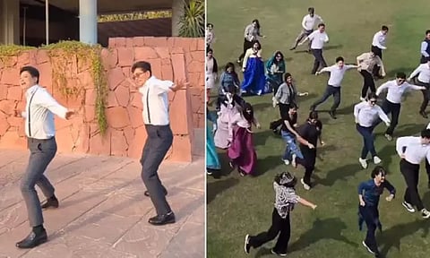 ஆர்.ஆர்.ஆர். பட பாடலுக்கு நடனம் ஆடிய கொரிய தூதரக ஊழியர்கள் - பிரதமர் மோடி பாராட்டு