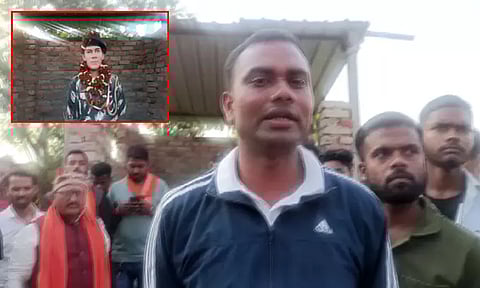 சீனாவுடனான மோதலில் வீரமரணம் - வீரருக்கு அரசு நிலத்தில் சிலை; தந்தையை தாக்கி கைது செய்த போலீசார்