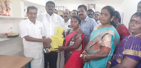 புதிய பகுதிநேர ரேஷன் கடை திறப்பு விழா