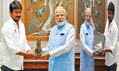 நீட் தேர்வில் விலக்கு- பிரதமரிடம் கோரிக்கை வைத்த அமைச்சர் உதயநிதி ஸ்டாலின்