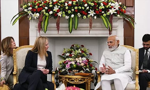 உலகில் அனைத்து தலைவர்களாலும் அதிகம் விரும்பப்படுபவர் பிரதமர் மோடி: இத்தாலி பிரதமர் புகழாரம்