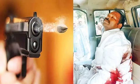 சின்னத்திரை நடிகரை துப்பாக்கியால் சுட்ட விவசாயி