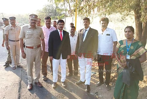 மேட்டூர் வட்ட சட்டப்பணிகள் குழு தலைவர் ஆய்வு