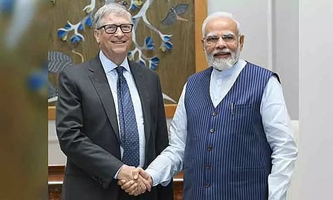 பிரதமர் மோடி, பில்கேட்ஸ் சந்திப்பு..!