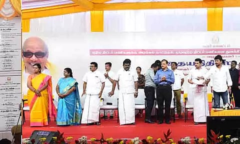 மருதூர், நெரூர் பகுதிகளில் ரூ.1,450 கோடியில் 2 தடுப்பணைகள் கட்டும் பணி விரைவில் தொடங்குகிறது: அமைச்சர் உதயநிதி ஸ்டாலின் தகவல்