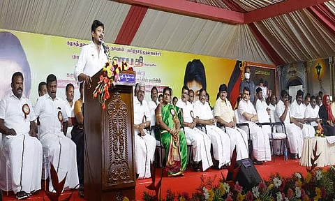 முதல்-அமைச்சரையும், தி.மு.க. அரசையும் மக்கள் கொண்டாடுகிறார்கள் - அமைச்சர் உதயநிதி