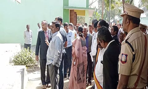 பெண்கள் பாலியல் வன்கொடுமை வழக்கு: வாச்சாத்தி கிராமத்தில் ஐகோர்ட்டு நீதிபதி நேரில் ஆய்வு