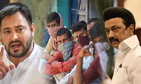 தமிழ்நாட்டில் பீகார் தொழிலாளர்கள் மீது தாக்குதலா? 'ஒருபோதும் பொறுத்துக்கொள்ளமாட்டோம்' - பீகார் துணை முதல்-மந்திரி