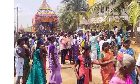 விருத்தபுரீஸ்வரர் கோவில் தேரோட்டம்