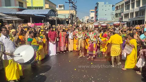 திருச்செங்கோடு அர்த்தநாரீஸ்வரர் கோவிலில்மாசி மக திருவிழா