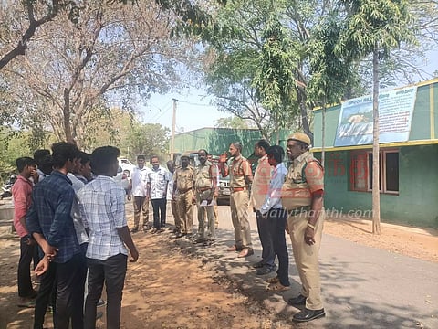 நில வாழ் பறவைகள் கணக்கெடுப்பு பணி