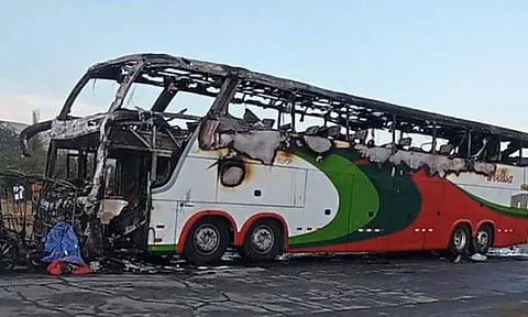 பெருவில் பஸ்-ஆட்டோ மோதல்; 13 பேர் பலி