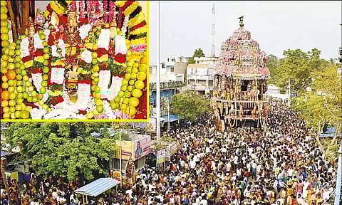 திருச்செந்தூர் சுப்பிரமணிய சுவாமி கோவில் மாசித் திருவிழா தேரோட்டம்