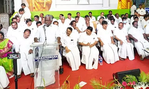 திமுக ஆட்சி மக்கள் விரோத ஆட்சியாக உள்ளது - கே.பி.முனுசாமி