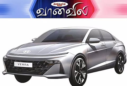 மேம்படுத்தப்பட்ட ஹூண்டாய் வெர்னா