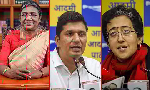 டெல்லிக்கு 2 புதிய மந்திரிகள் நியமனம் - ஜனாதிபதி முர்மு உத்தரவு