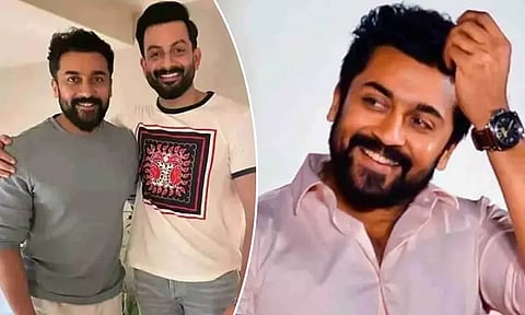 நடிகர் பிருத்விராஜ் இயக்கத்தில் நடிகர் சூர்யா புதிய படம்...!