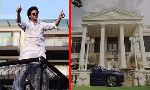 பங்களாவில் பதுங்கி இருந்த வாலிபர்கள்... அதிர்ச்சி அடைந்த நடிகர் ஷாருக் கான்; பின்னணி என்ன?