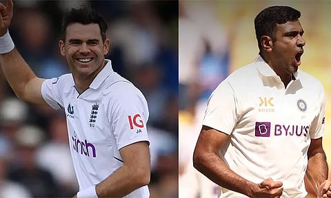 பந்து வீச்சாளர் தரவரிசையில் அஸ்வின், ஆண்டர்சன் இணைந்து முதலிடம்..!