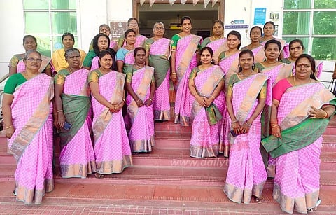 கும்பகோணம் ஊராட்சி ஒன்றிய அலுவலகத்தில் மகளிர் தின விழா