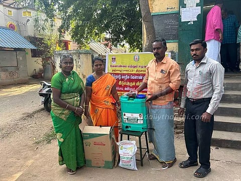 விவசாயிகளுக்கு 50 சதவீத மானியத்தில் பண்ணை கருவிகள்