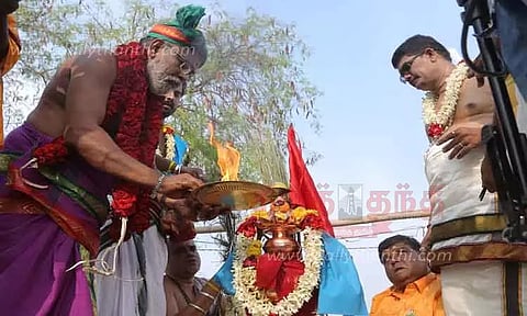 புஞ்சைபுளியம்பட்டிதண்டாயுதபாணி சாமி கோவில் கும்பாபிஷேகம்
