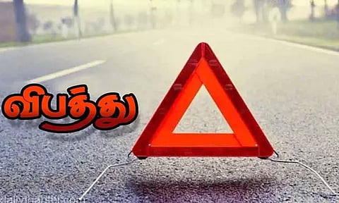 மோட்டார் சைக்கிள் மோதி கல்லூரி மாணவி பலி