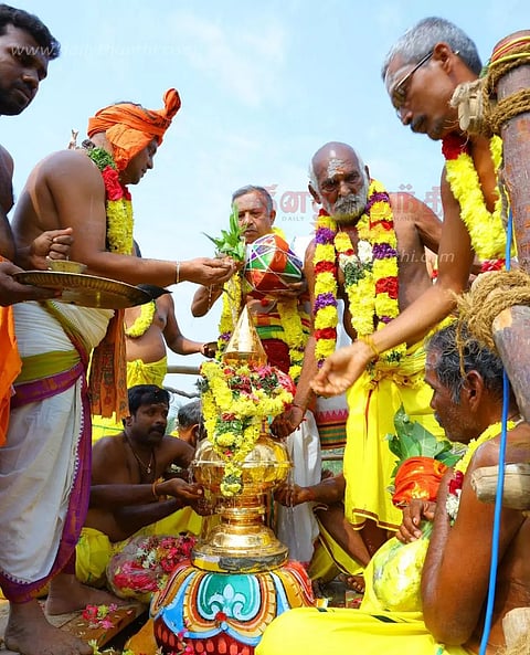 மின்னக்கல் மாரியம்மன் கோவில் கும்பாபிஷேகம் விழா