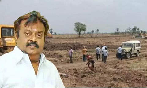 மக்களின் எதிர்ப்பை மீறி விளை நிலங்களை கையகப்படுத்துவதை என்எல்சி நிர்வாகம் கைவிட வேண்டும் - விஜயகாந்த்