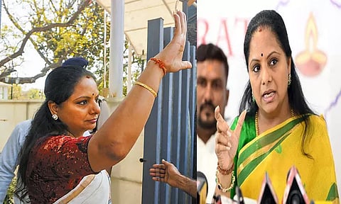 தெலுங்கானா மாநில முதல்-மந்திரியின் மகள் கவிதாவிடம் அமலாக்கத்துறை 9 மணி நேரம் விசாரணை